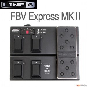(지엠뮤직_와우볼륨페달) Line6 FBV EXPRESS MK2 라인식스 채널스위치겸 익스프레션페달