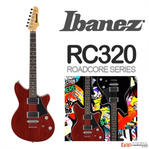(지엠뮤직_일렉기타) Ibanez RC320 ROADCORE Series 아이바네즈기타 더블컷어웨이