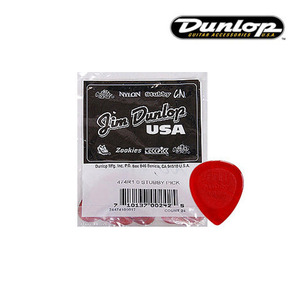 던롭 피크 기타피크 스터비 1.0mm 474R1.0 (봉지 24) Stubby Dunlop Pick