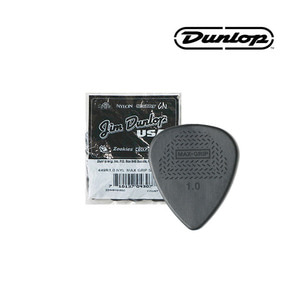 던롭 피크 기타피크 맥스그립 스탠다드 1.0mm 449R1.0 (봉지 72) Max Grip Standard Dunlop Pick