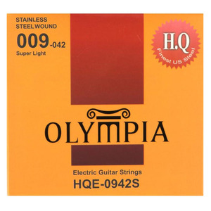 Olympia 스테인 일렉기타줄 009-042 HQE-0942S