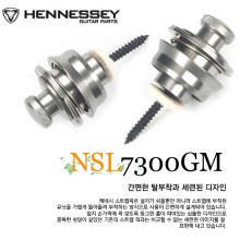 (지엠뮤직_스트랩락) Hennessey NSL7300GM Gun Metal Gray 헤네시 Strap Lock